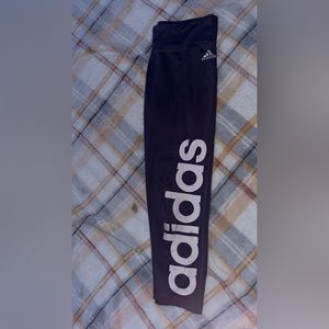 Adidas purple capri leggings